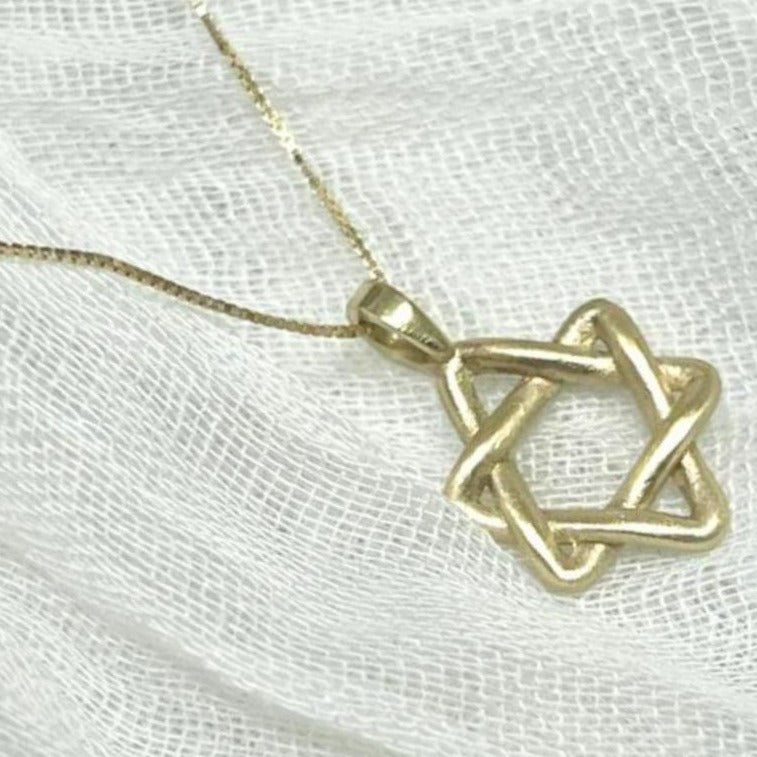 Star of David pendant necklace - AlmaJewelryShop