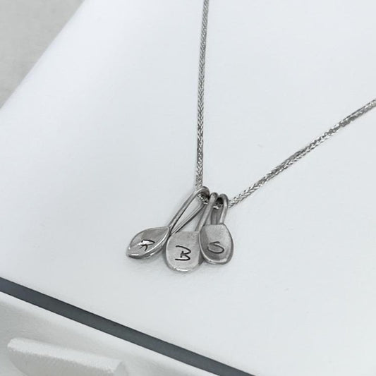 The Personalized Initials Charm Necklace - AlmaJewelryShop