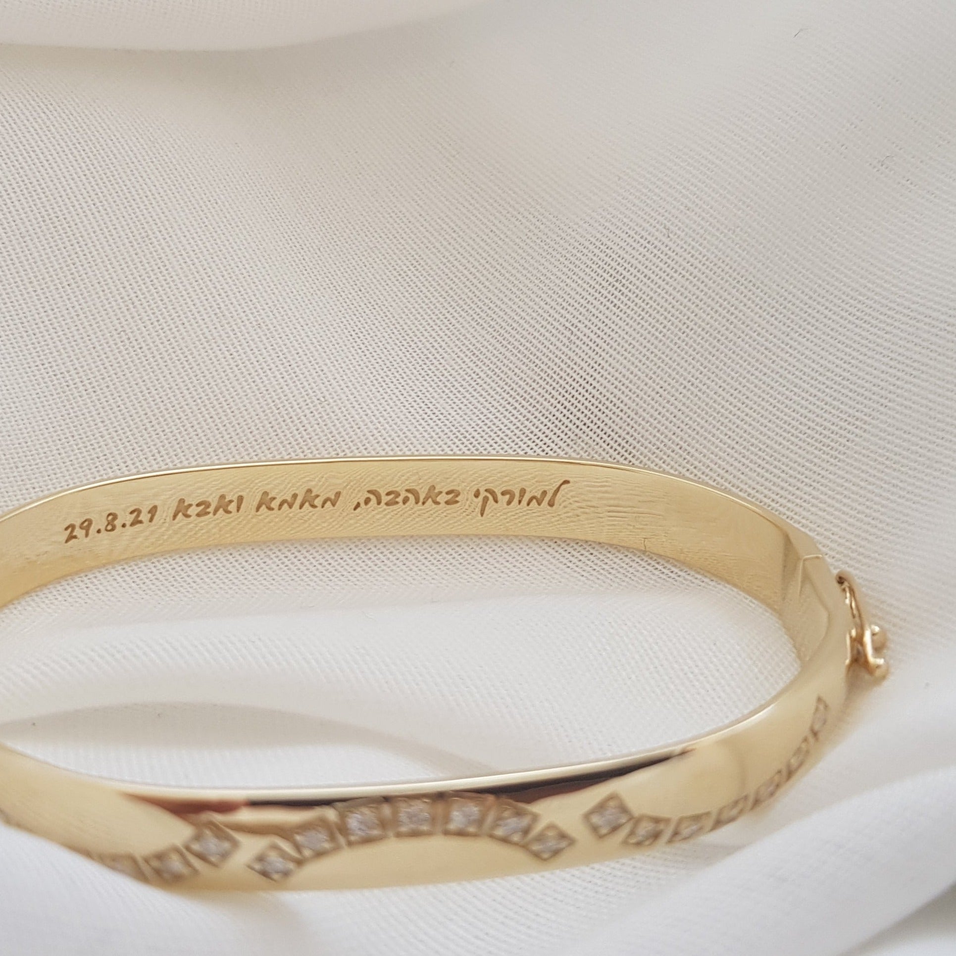 Copy of Classic Gold Bracelet | Design Bracelet - AlmaJewelryShop