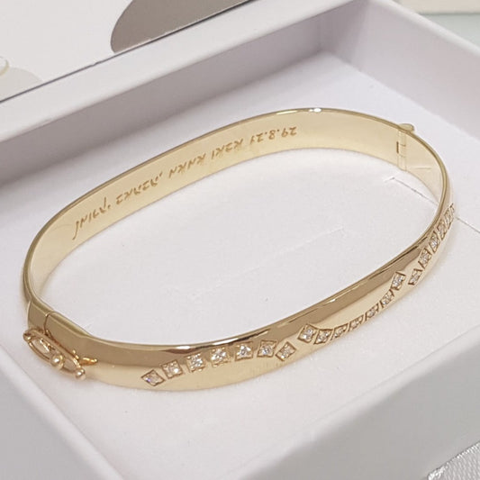 Copy of Classic Gold Bracelet | Design Bracelet - AlmaJewelryShop
