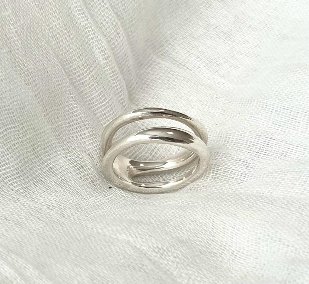 Whisper of Nature Gold Ring - AlmaJewelryShop