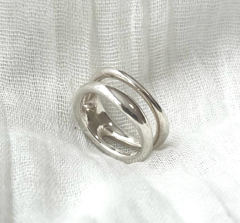 Whisper of Nature Gold Ring - AlmaJewelryShop