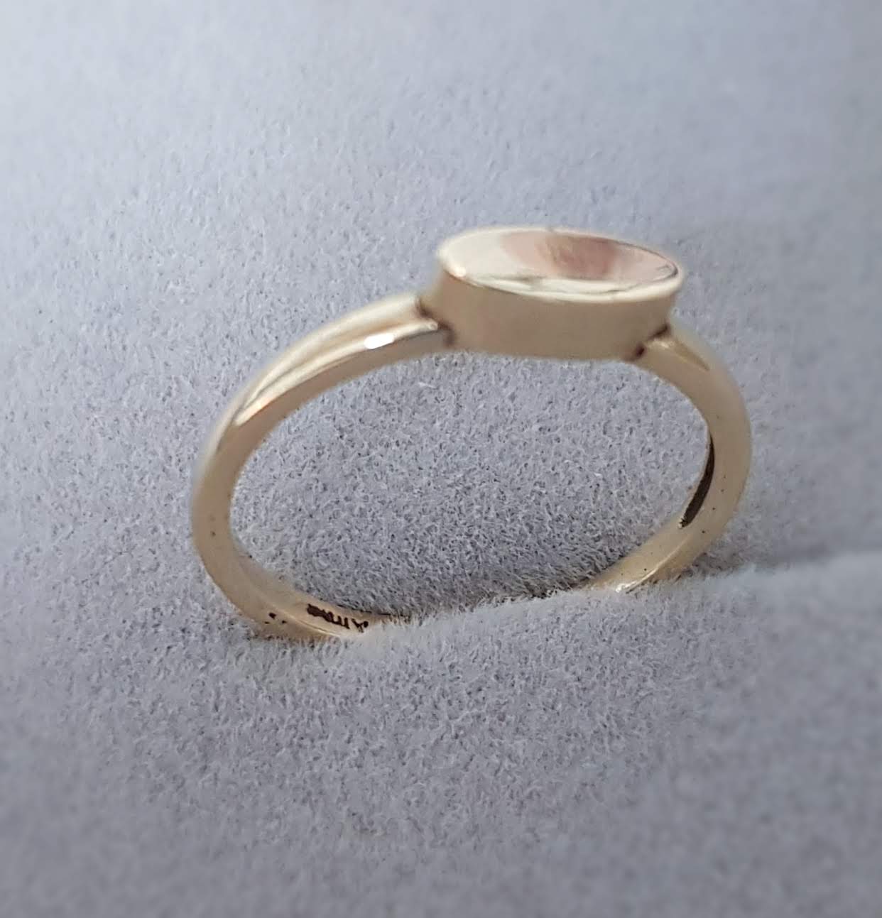 Delicate Silver Ring, Personalized Ring, Simple ring - AlmaJewelryShop Online boutique for gold and silver jewelry 