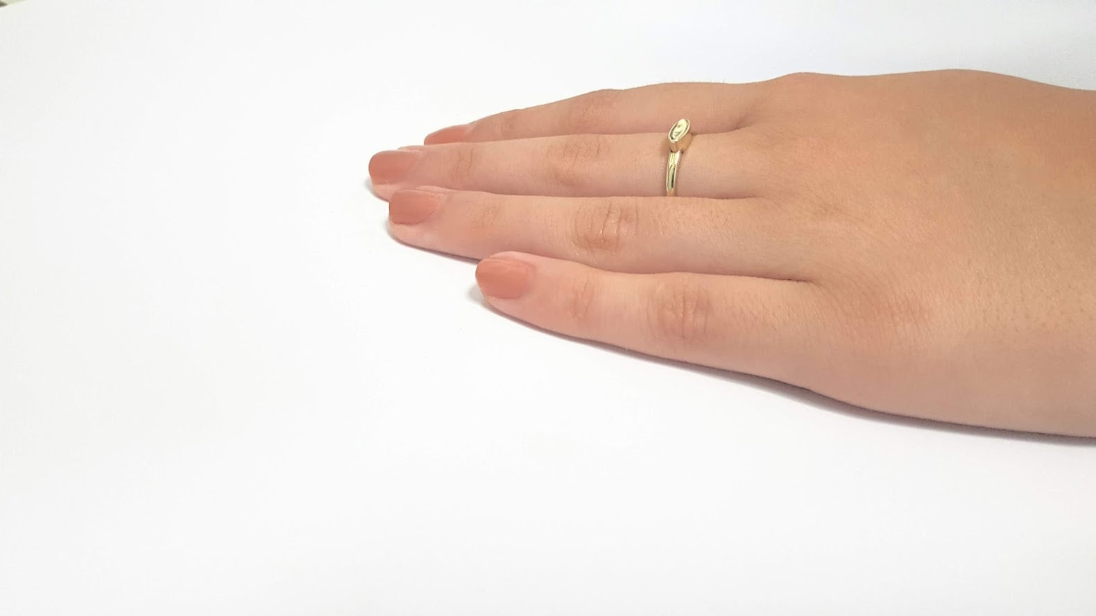 Delicate Silver Ring, Personalized Ring, Simple ring - AlmaJewelryShop Online boutique for gold and silver jewelry 