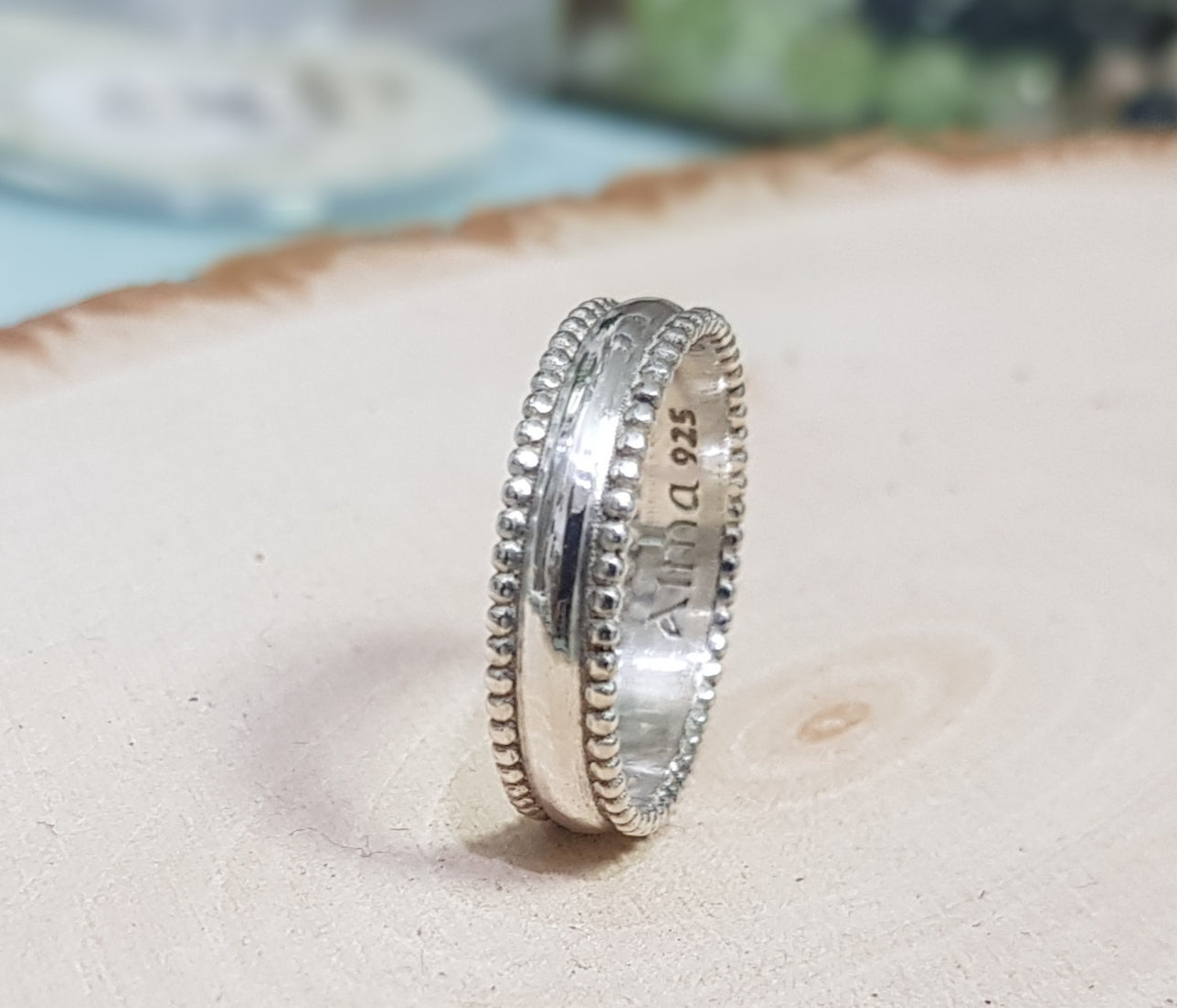 Copy of Bespoke gold ring, 585K gold Ring, Personalized Ring, 14k gold ring - AlmaJewelryShop Online boutique for gold and silver jewelry 