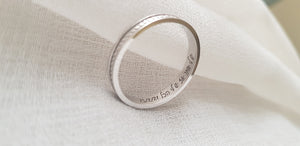 Men's White Gold Wedding Bands - AlmaJewelryShop Online boutique for gold and silver jewelry 