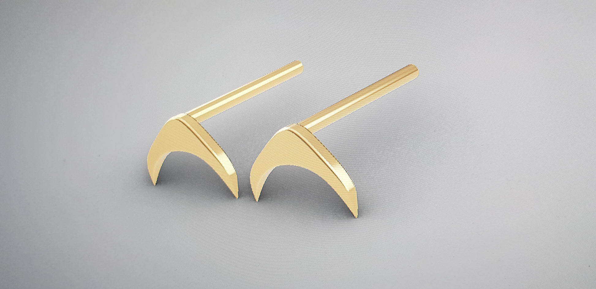 Stud Post Earrings | Tiny Silver Ear Post | - AlmaJewelryShop Online boutique for gold and silver jewelry 