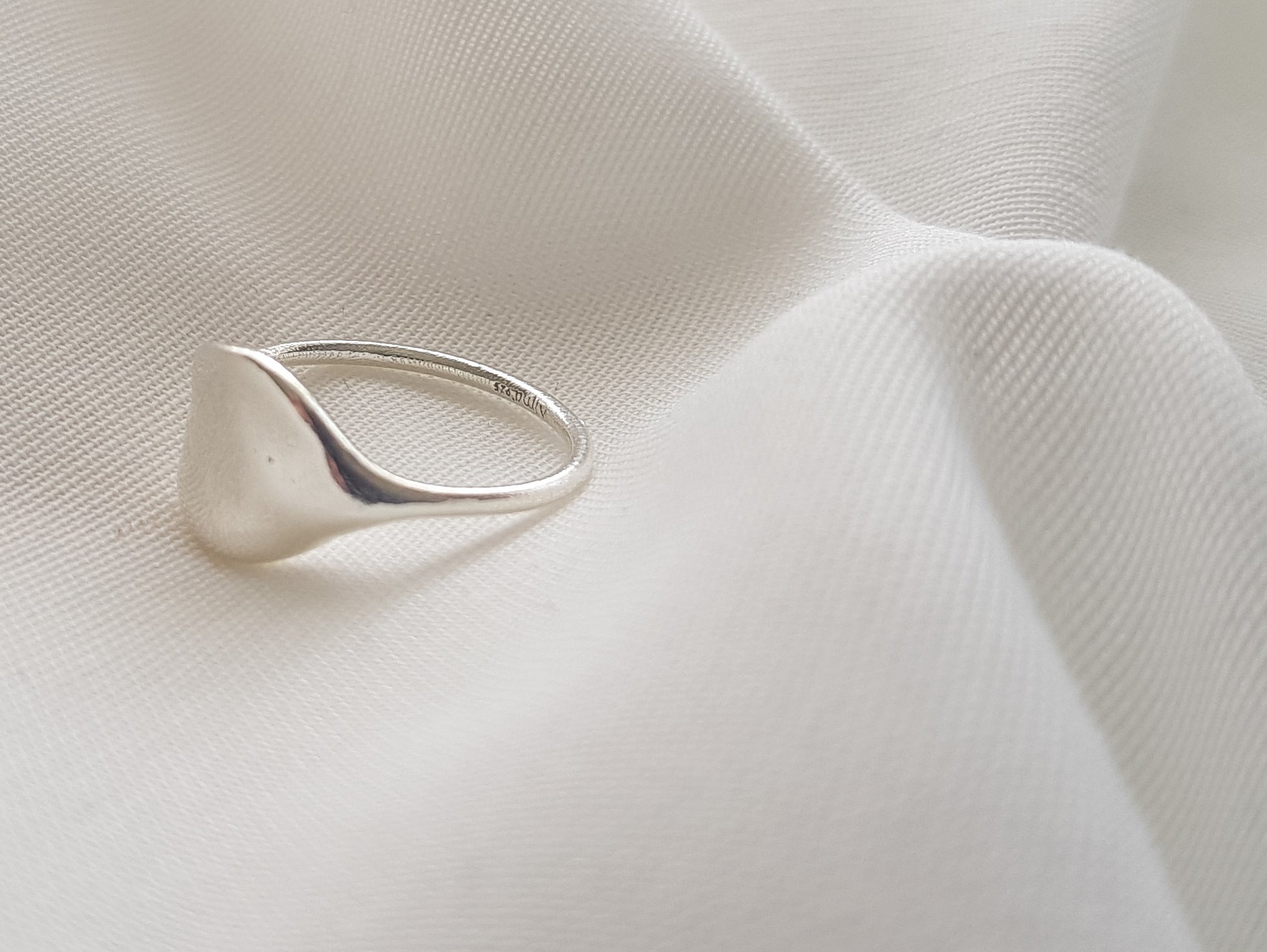 Organic Round Ring | Organic circle Ring |Sterling Ring - AlmaJewelryShop Online boutique for gold and silver jewelry 