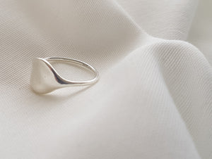Organic Round Ring | Organic circle Ring |Sterling Ring - AlmaJewelryShop Online boutique for gold and silver jewelry 