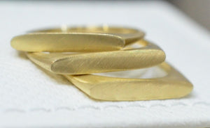 Gold Signet Ring, Name ring, Stackable Ring, Personalized Name Ring - AlmaJewelryShop Online boutique for gold and silver jewelry 